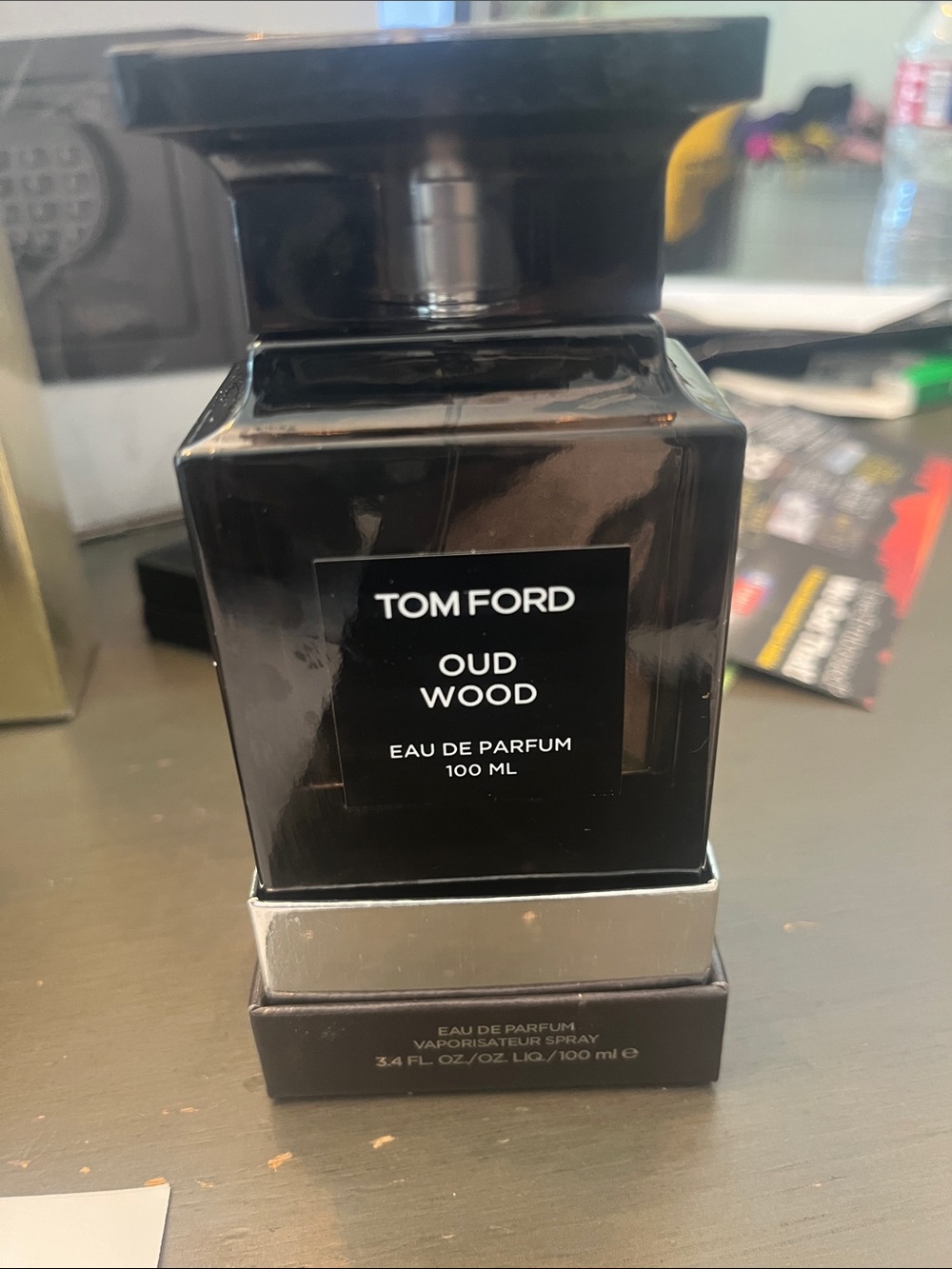Tom Ford Oud Wood - Gloss Black Bottle